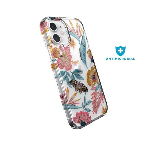 Speck Presidio Edition tok iPhone 12 / 12 Pro készülékekhez, áttetsző-természeti mintás
