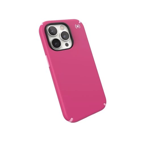 Speck Presidio2 Pro tok iPhone 14 Pro készülékhez, Barbie-rózsaszín-fekete
