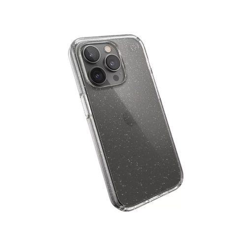 Speck Presidio Perfect Clear Glitter tok iPhone 14 Pro készülékhez, átlátszó, csillámos