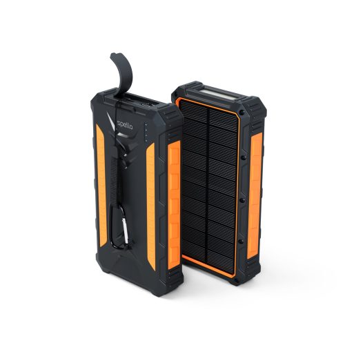 Spello 24 000mAh Solar Power Bank - Napelemes külső akkumulátor