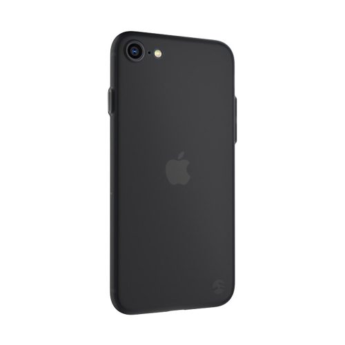 SwitchEasy 0.35 Ultra Slim védőtok iPhone SE 2020 / 2022 és iPhone 8 / 7 készülékekhez, áttetsző-fekete