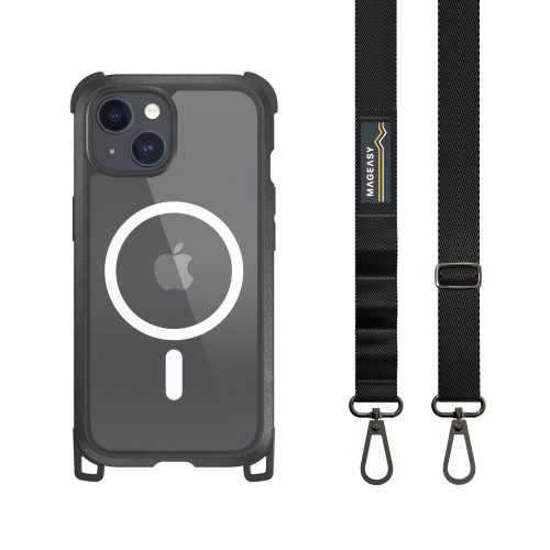 SwitchEasy Odyssey M MagSafe tok vállpánttal - iPhone 15 készülékhez