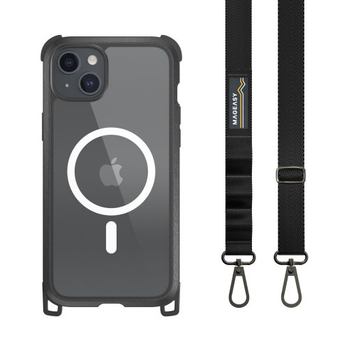 SwitchEasy Odyssey M MagSafe tok vállpánttal iPhone 15 Plus készülékhez