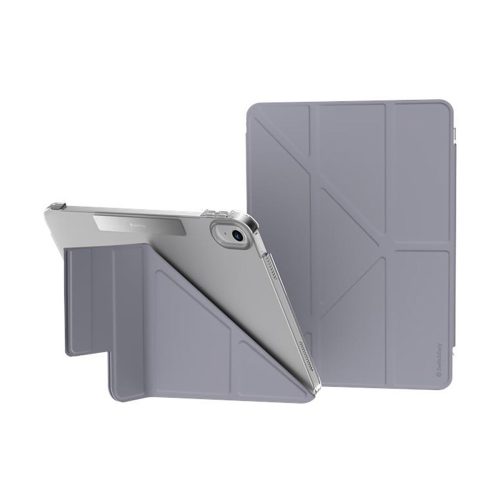 SwitchEasy Origami Nude kihajtható tok iPad 10,9" (10. generáció, 2022) készülékhez, áttetsző-füstkék