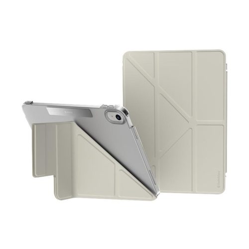 SwitchEasy Origami Nude kihajtható tok iPad 10,9" (10. generáció, 2022) készülékhez, áttetsző-fehér