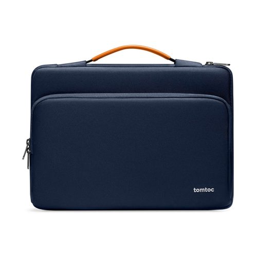tomtoc Defender A14 laptop táska 14"-es MacBook Pro (M1 2021), 13,5-14,4"-es Surface Laptop Studio és 13,5"-es Surface Book készülékekhez, farmerkék