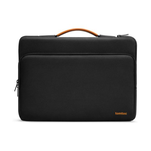 tomtoc Defender A14 laptop táska - 14"-es MacBook Pro (M1 2021), 13,5-14,4"-es Surface Laptop Studio és 13,5"-es Surface Book készülékekhez, fekete
