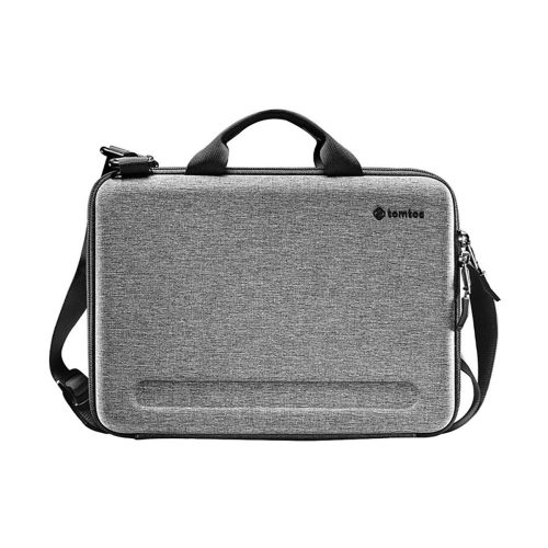 tomtoc FancyCase A25 laptop válltáska 13"-es MacBook Pro (2020-2016) és 13"-es MacBook Air (2020-2018) készülékekhez, szürke